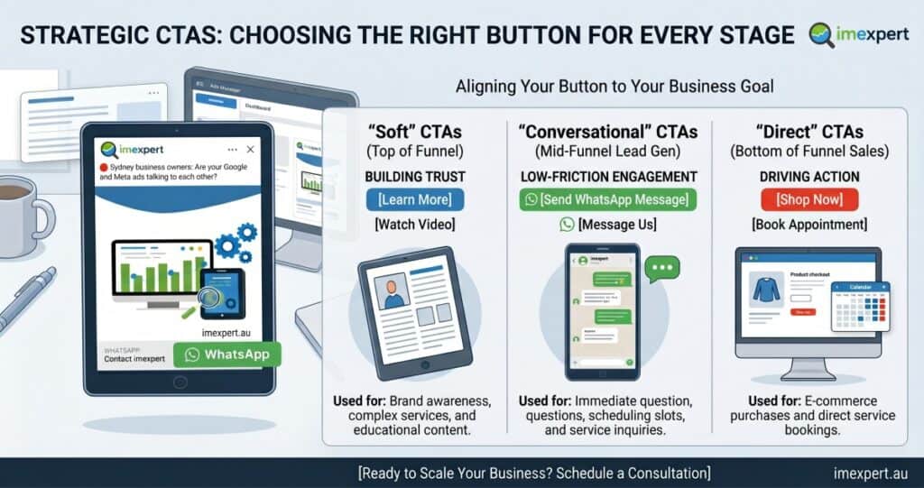 Types of CTA for ads
