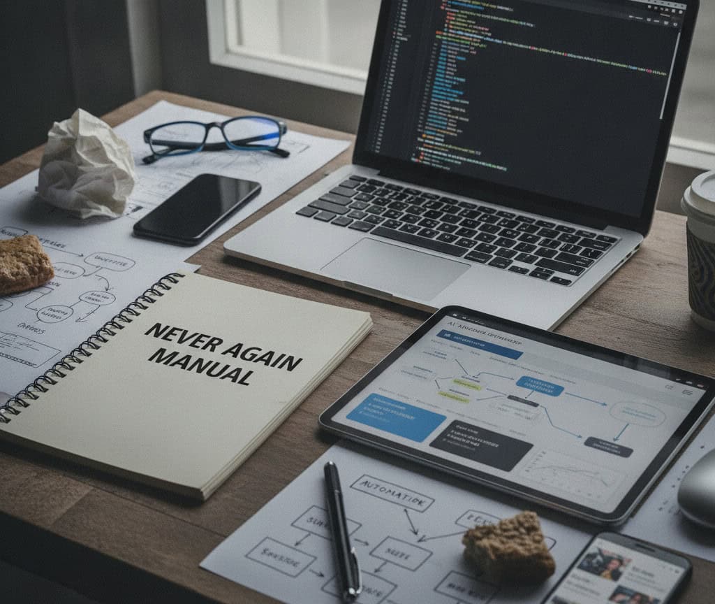 My ‘Never Again Manual’ AI Workflow: Revolutionising Ad Copy & Creative for PPC
