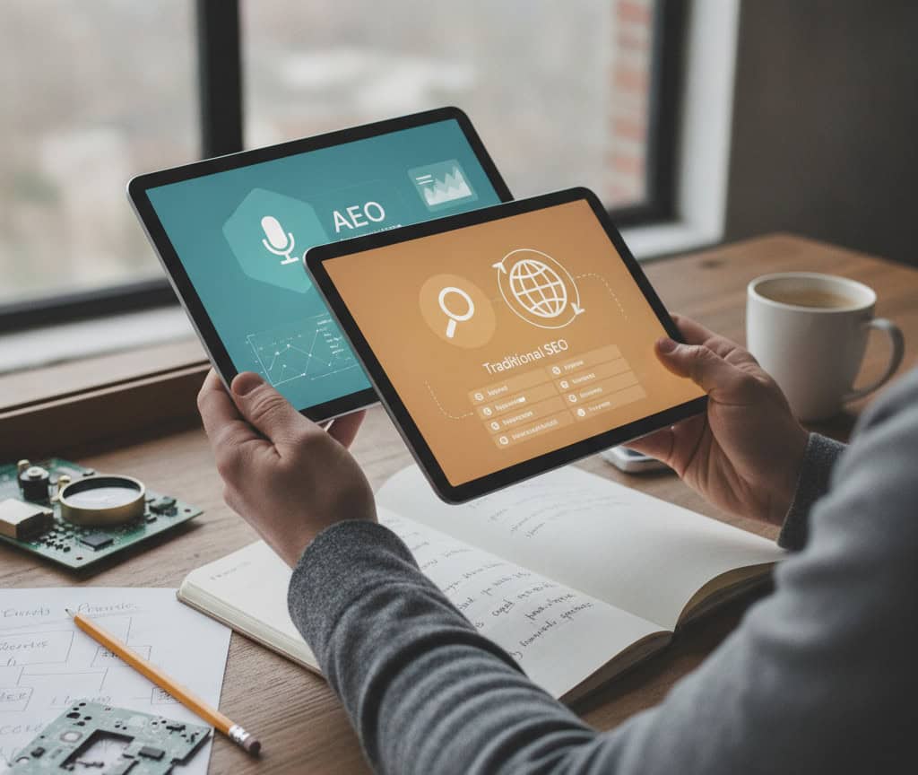 AEO vs Traditional SEO: How to Prioritise for a New Website