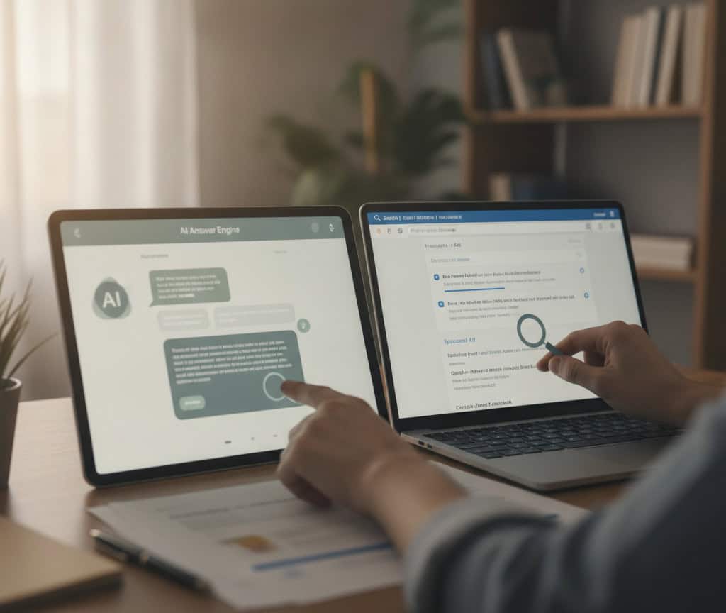 Measuring Website Visibility: AI Answer Engines vs Traditional SERPs